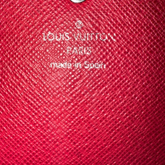 Low Start! Louis Vuitton Pink Epi Sarah Wallet with box - Picture 6 of 12